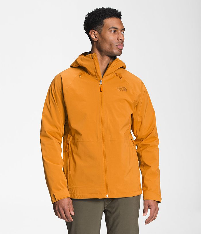 The North Face Mens Rain Jacket ThermoBall™ Eco Triclimate® 415TKMDGX - Yellow